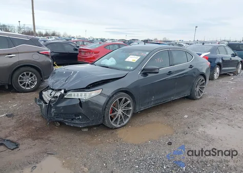 2015 Acura Tlx V6 Tech from USA, damaged, VIN 19UUB3F54FA005576